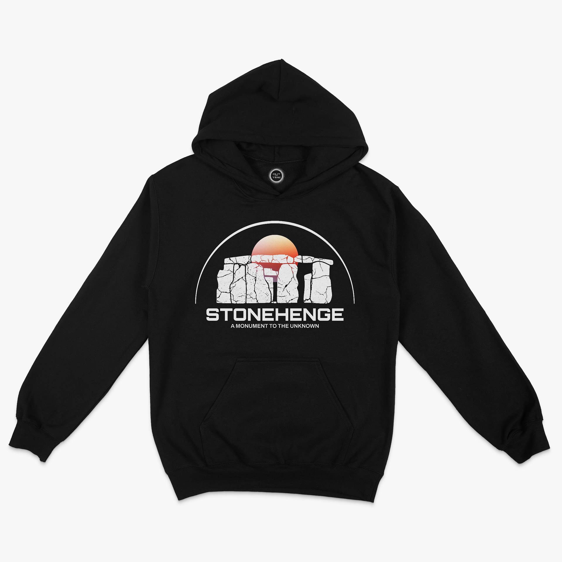 Stonehenge Hoodie-Black-S-Out Of Time