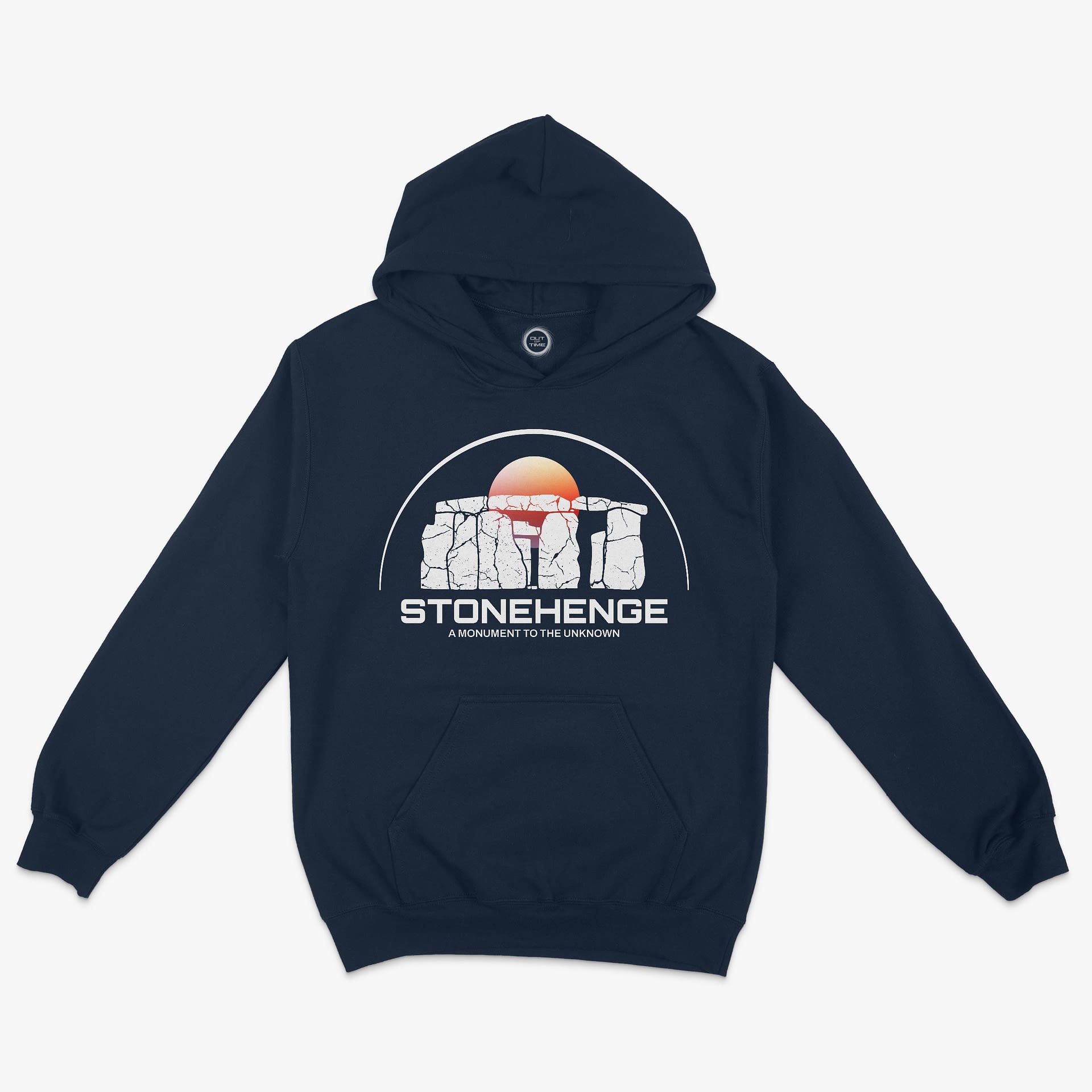 Stonehenge Hoodie-Navy-S-Out Of Time