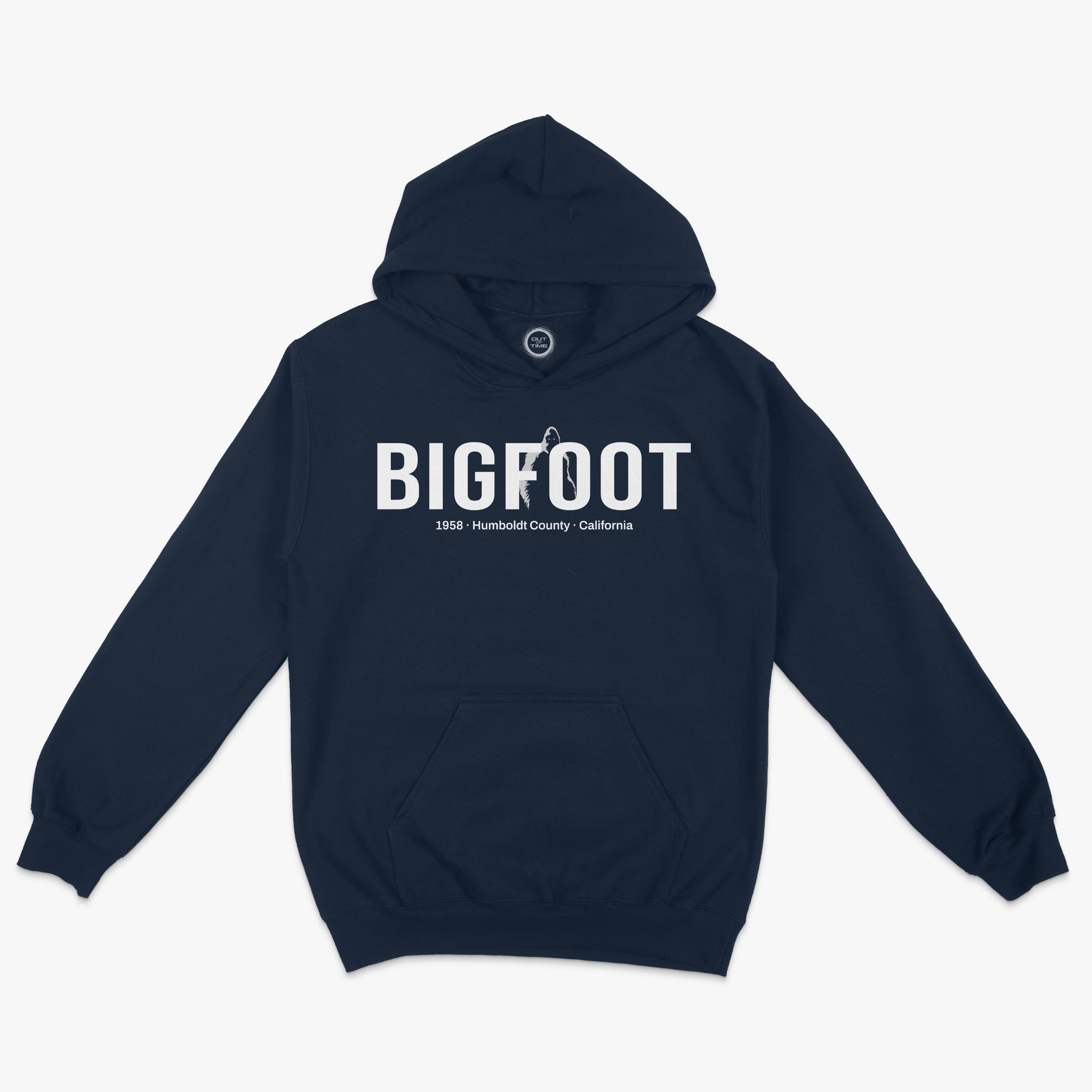 Bigfoot Hoodie-Navy-S-Out Of Time