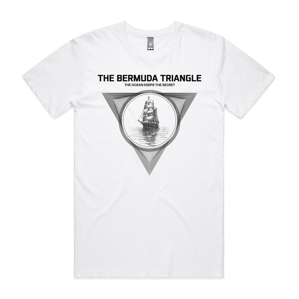 Bermuda Triangle T-Shirt-S-White-Out Of Time