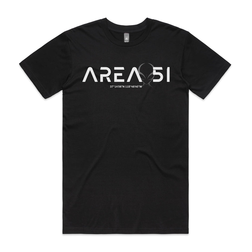 Area 51 T-Shirt-S-Black-Out Of Time
