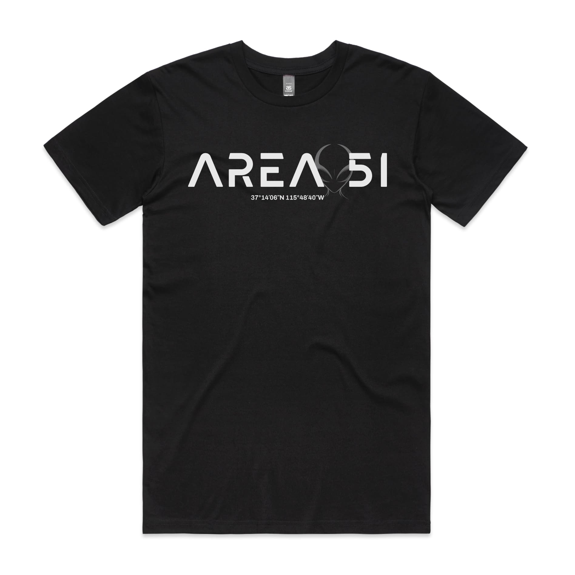 Area 51 T-Shirt-S-Black-Out Of Time