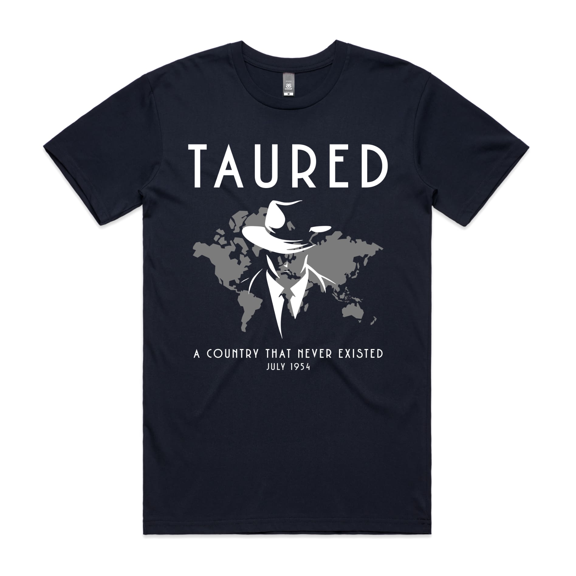 Taured T-Shirt-S-Navy-Out Of Time