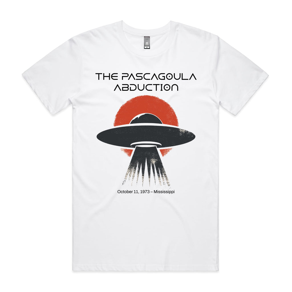 Pascagoula Abduction T-Shirt-S-White-Out Of Time