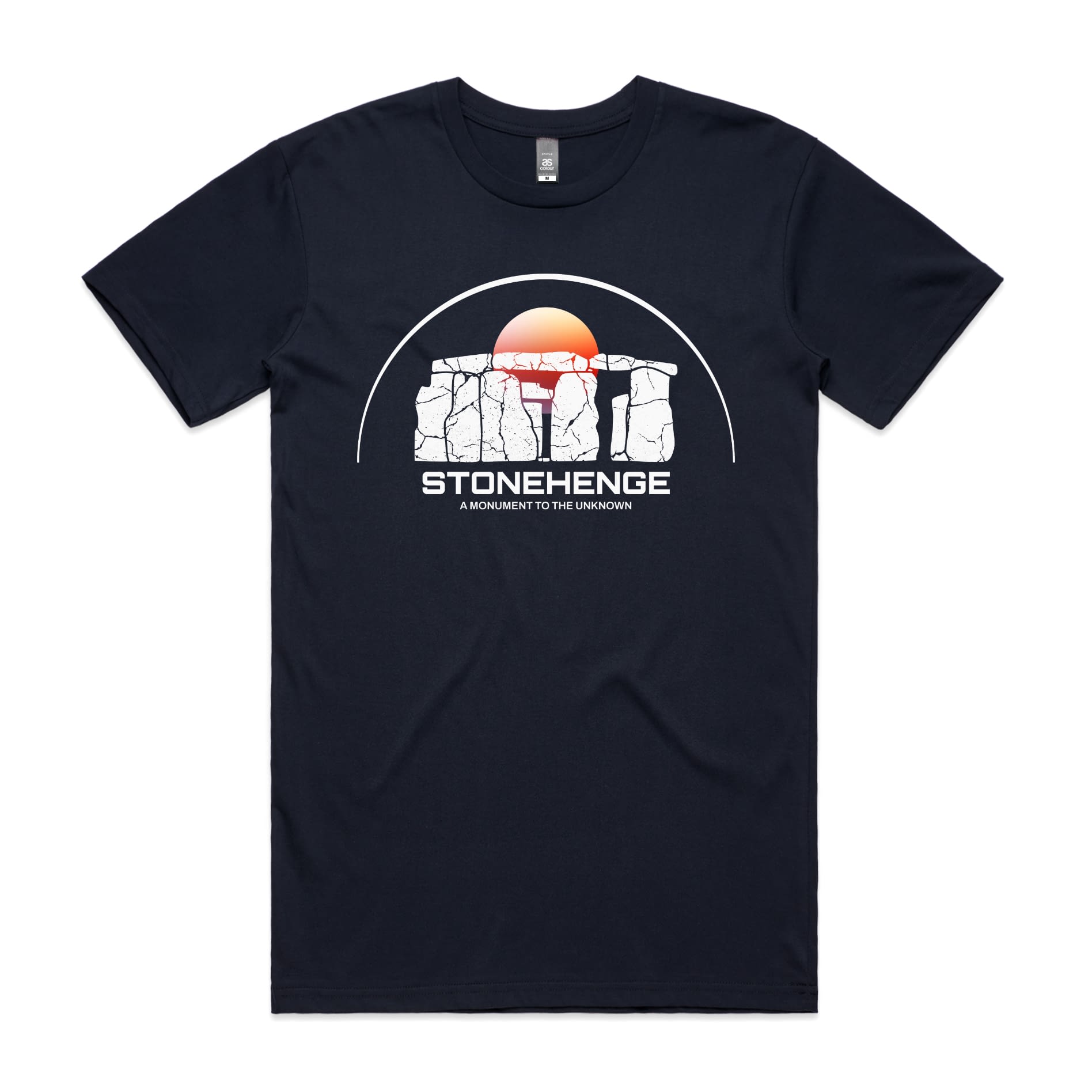 Stonehenge T-Shirt-S-Navy-Out Of Time