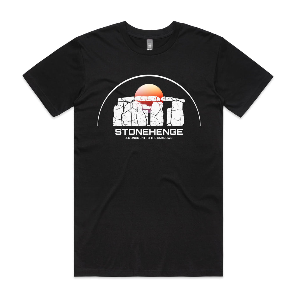 Stonehenge T-Shirt-S-Black-Out Of Time