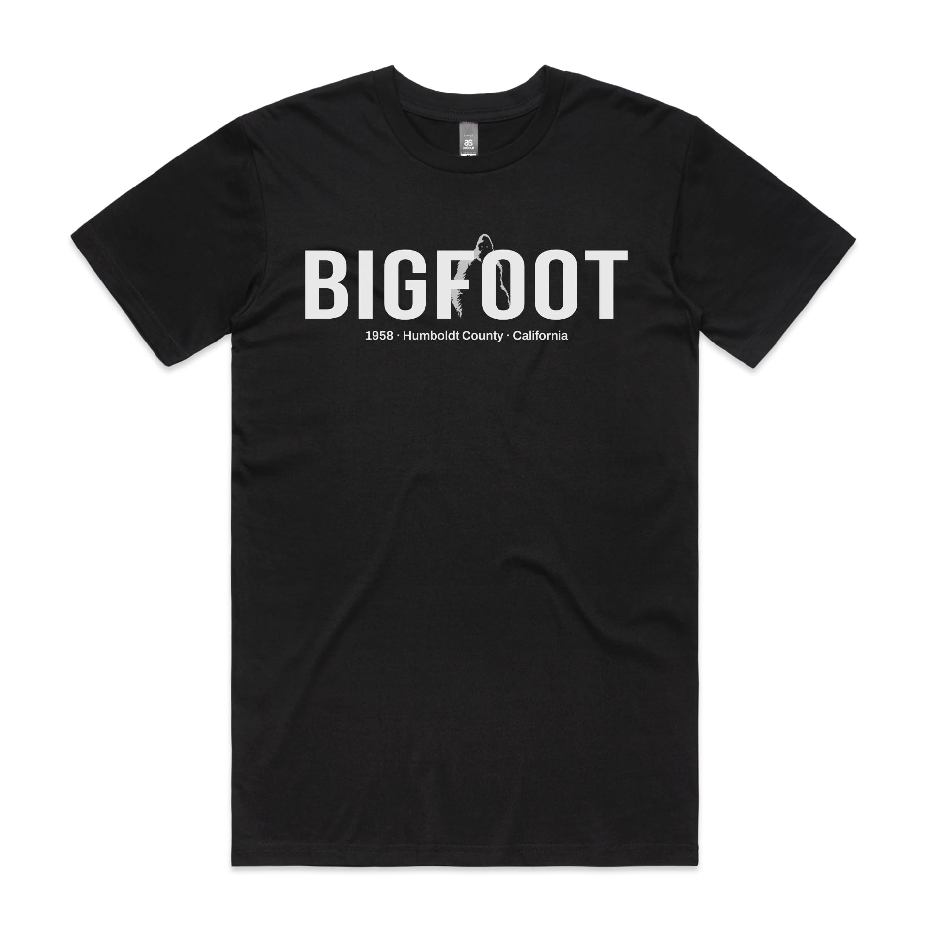 Bigfoot T-Shirt-S-Black-Out Of Time