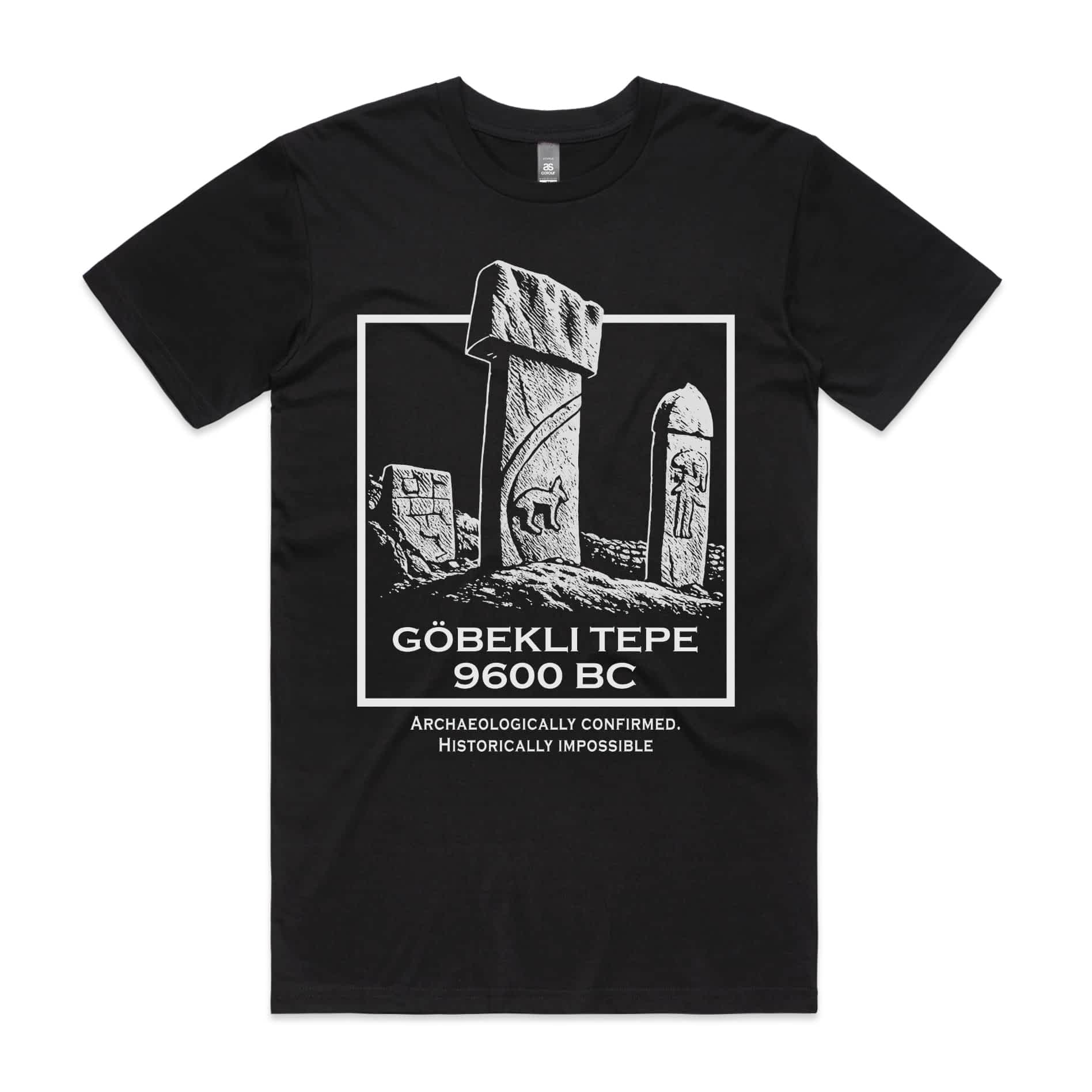 Göbekli Tepe T-Shirt-S-Black-Out Of Time