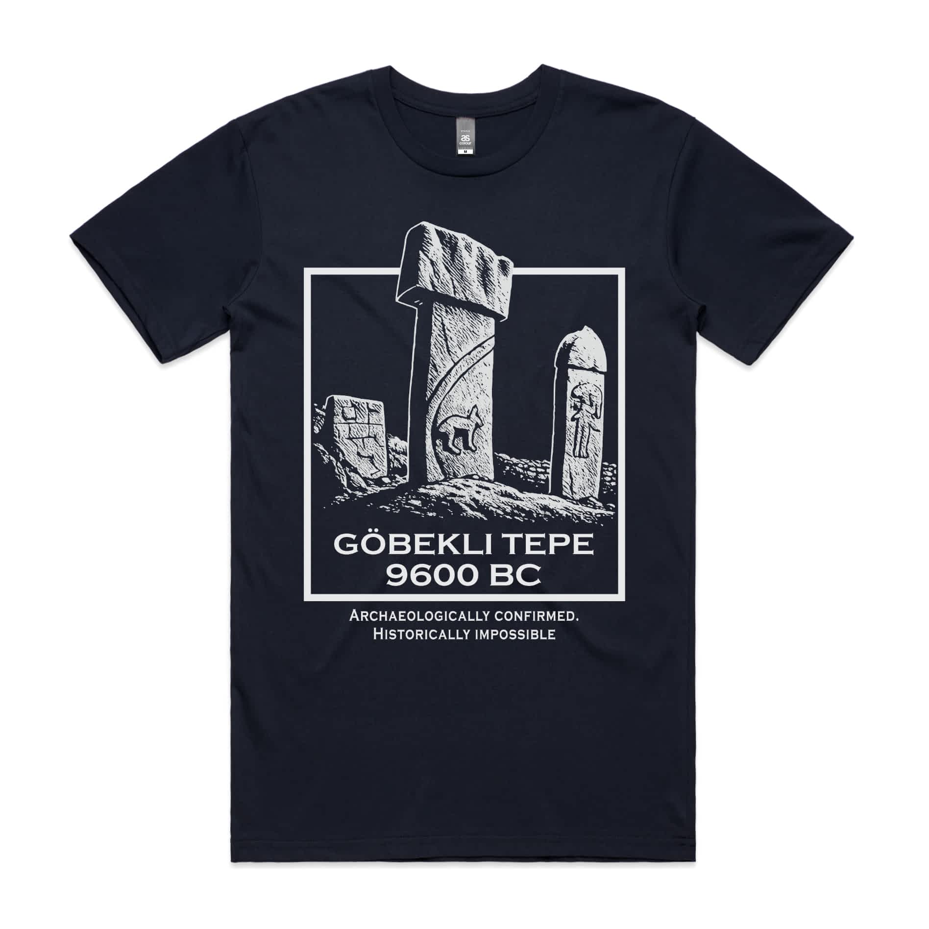 Göbekli Tepe T-Shirt-S-Navy-Out Of Time