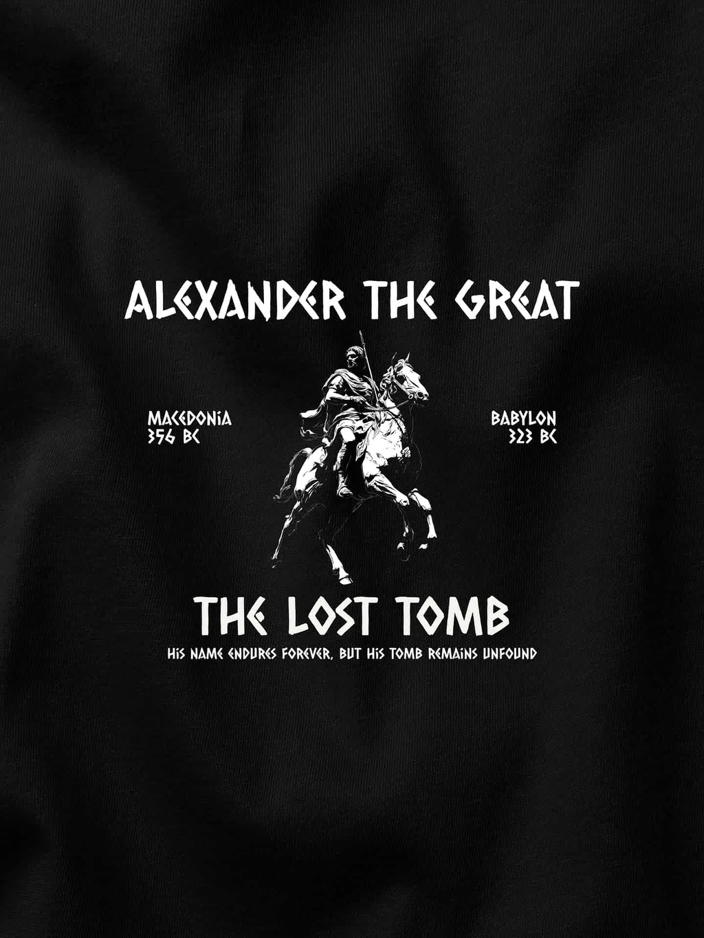 Alexander the Great Hoodie-Out Of Time