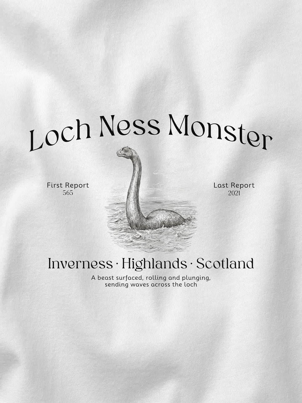 Loch Ness Monster Hoodie-Out Of Time