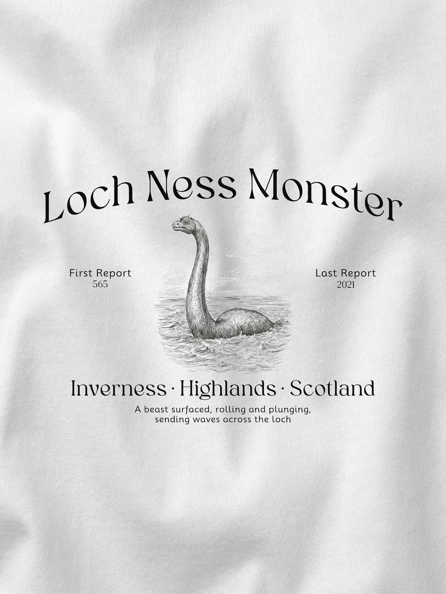 Loch Ness Monster Hoodie-Out Of Time