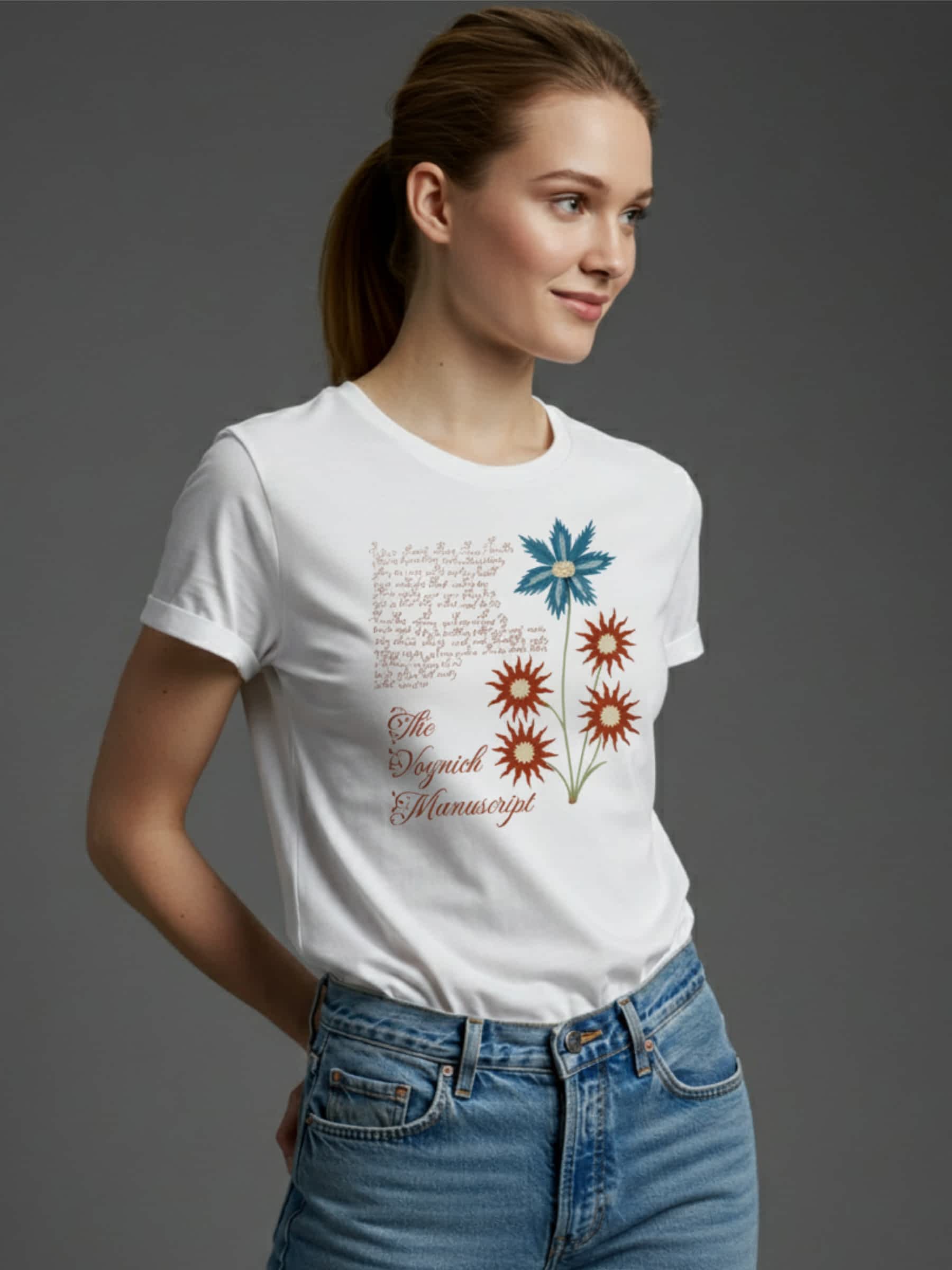 Voynich Manuscript T-Shirt-Out Of Time