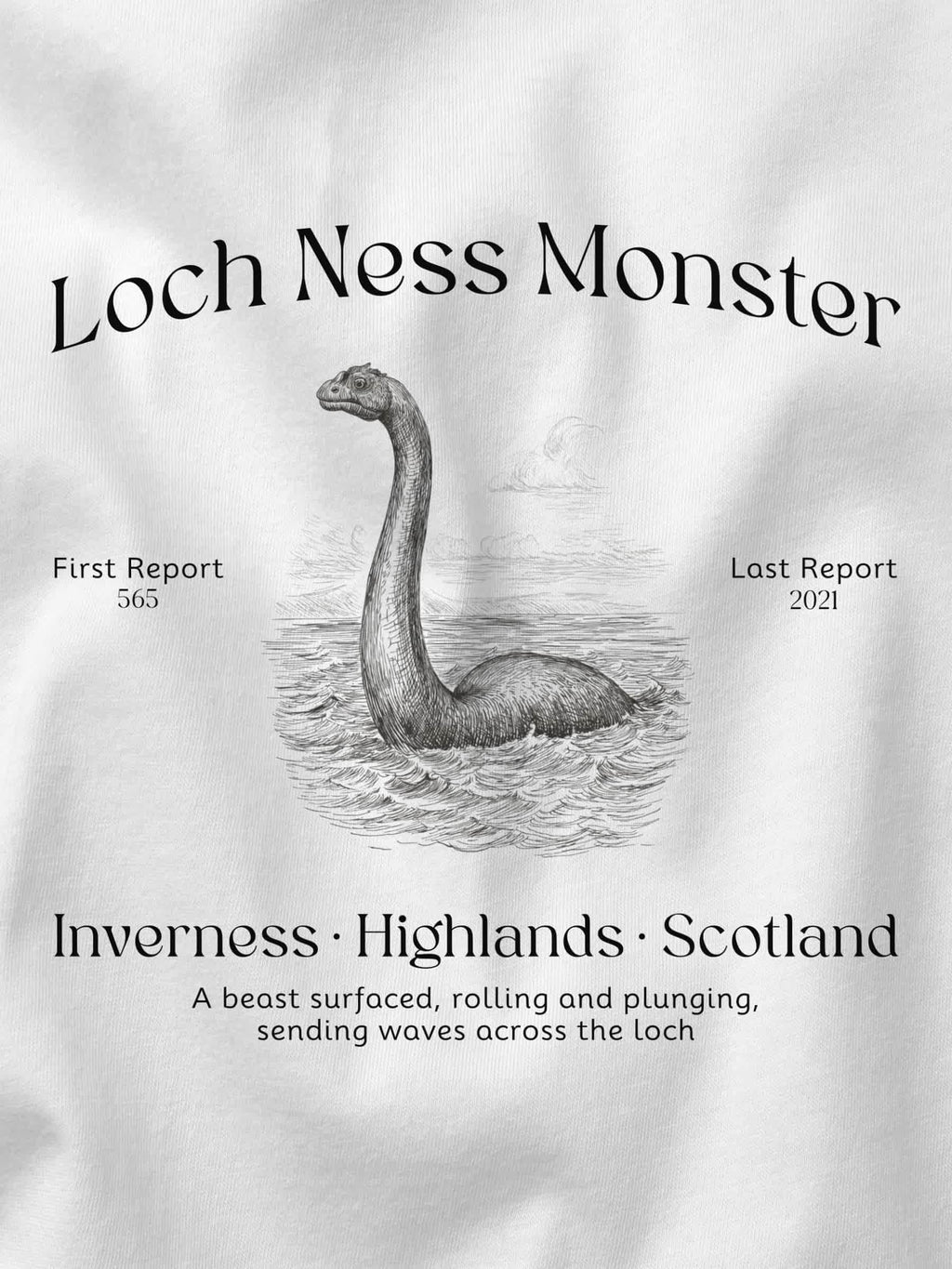 Loch Ness Monster T-Shirt-Out Of Time