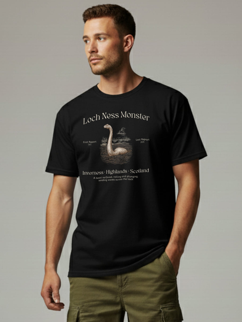 Loch Ness Monster T-Shirt-Out Of Time