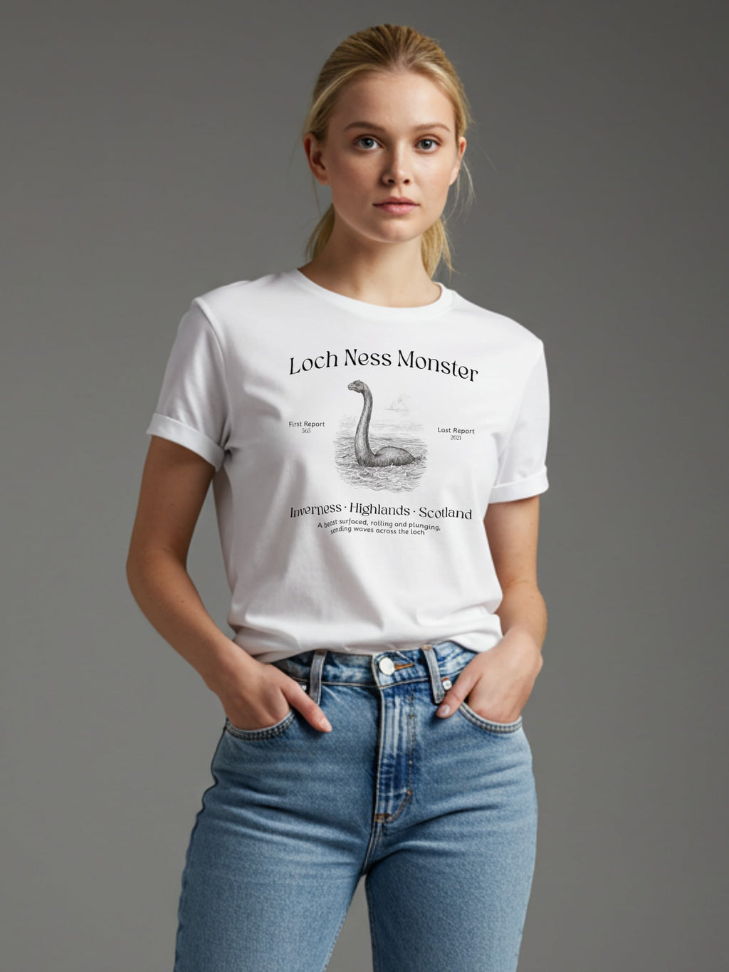 Loch Ness Monster T-Shirt-Out Of Time