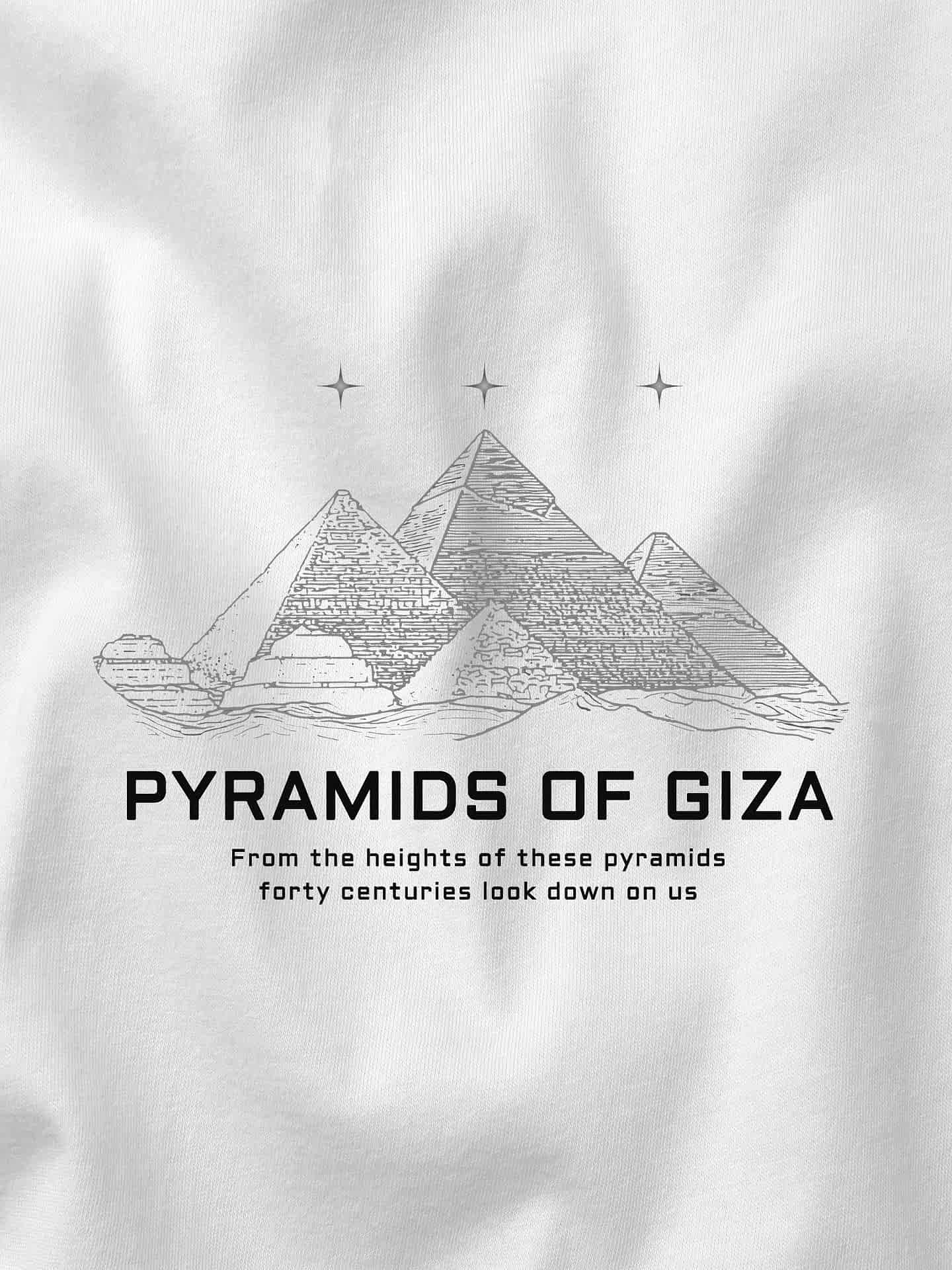 Pyramids of Giza T-Shirt-Out Of Time